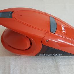 Like new. It was brought some time ago but hardly used and has been packed away.

Vax Gator 10.8V Handheld Cordless Vacuum Cleaner.

Cordless convenience for quick everyday clean ups around the home / inside a car.

Easy clean - easy storage - you will also save money on the bags.

Collection only.