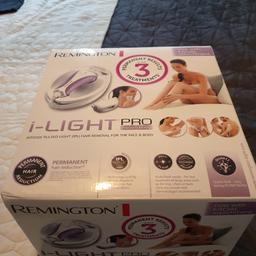 For sale is this Remington I Light Pro.
Fully boxed with little use.
Served its purpose with amazing results.

Remington i-LIGHT PRO- IPL6500

If you’re longing for smooth skin, then your hair removal saviour is here – introducing the Remington iLIGHT PRO. With this at-home hair removal revolution, you can achieve salon results in the comfort of your own home. Designed for use on the body and face (female facial use only), iLIGHT is clinically proven to safely and effectively remove and reduces