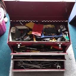 tool box with various tools