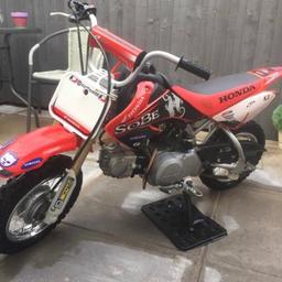 For sale Honda crf 50 2008
In great condition just selling as we need the next size up.
Collection from Tredegar.
