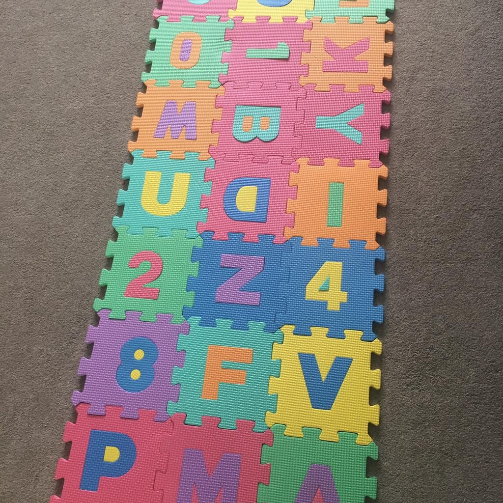 Numbers and Letters Foam Mats in B77 Tamworth for £3.00 for sale Shpock