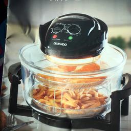 Healthy way to cook food. No need to heat your whole oven, just use this. I found my old halogen oven so don’t need two. Has instruction book. Collect from Twickenham, cash only.