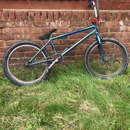 Mafia bmx bike good condition need back wheel bearings other than that good bike

£25 or nearest offers or swaps 

Pick up only