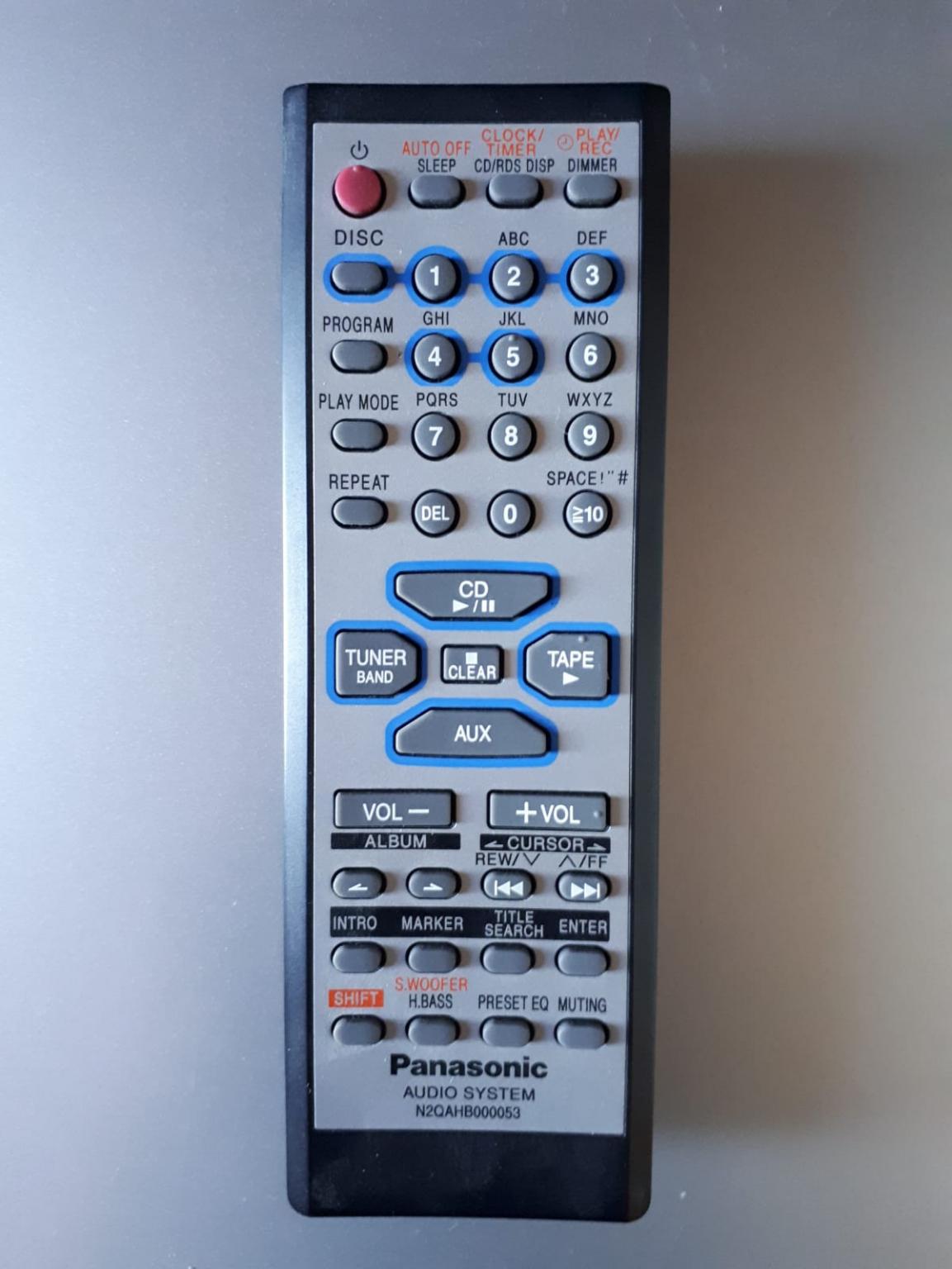 Panasonic SA-AK630 Kompaktanlage in 64686 Lautertal for €50.00 for sale ...