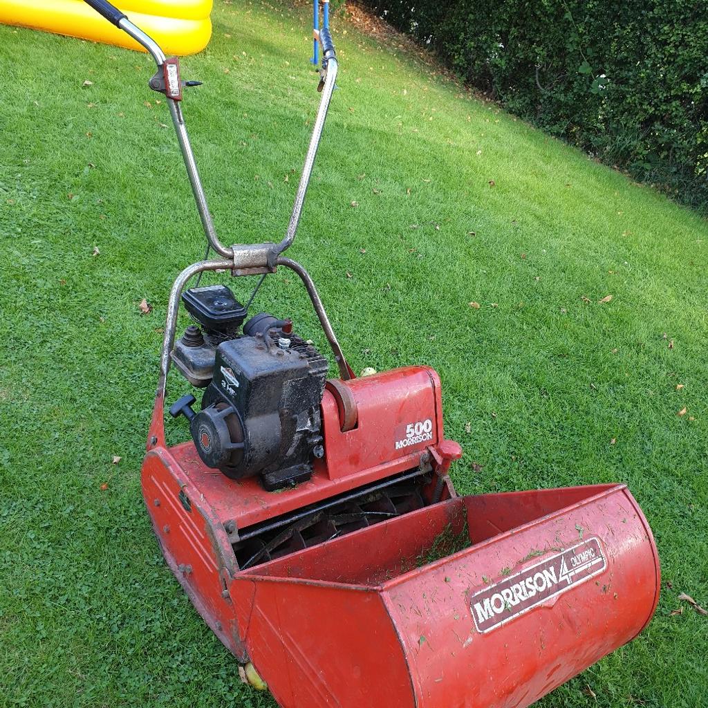 Morrison 500 reel mower hot sale