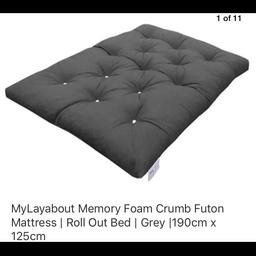 Futon or guest mattress. Only used twice. 
Free - collection immediately.