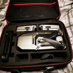 Pristine mavic pro platinum for sale, only been used a few times, bought brand new by myself. Comes fully boxed with original accessories, charger etc. 2x batteries. Never crashed and never had a bad landing. Immaculate £600
Viewing and demo of it flying is no problem at all