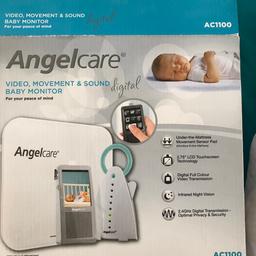 Angel care AC1100. Video, movement and sound baby monitor.
( non smoking home ) selling as we have two.