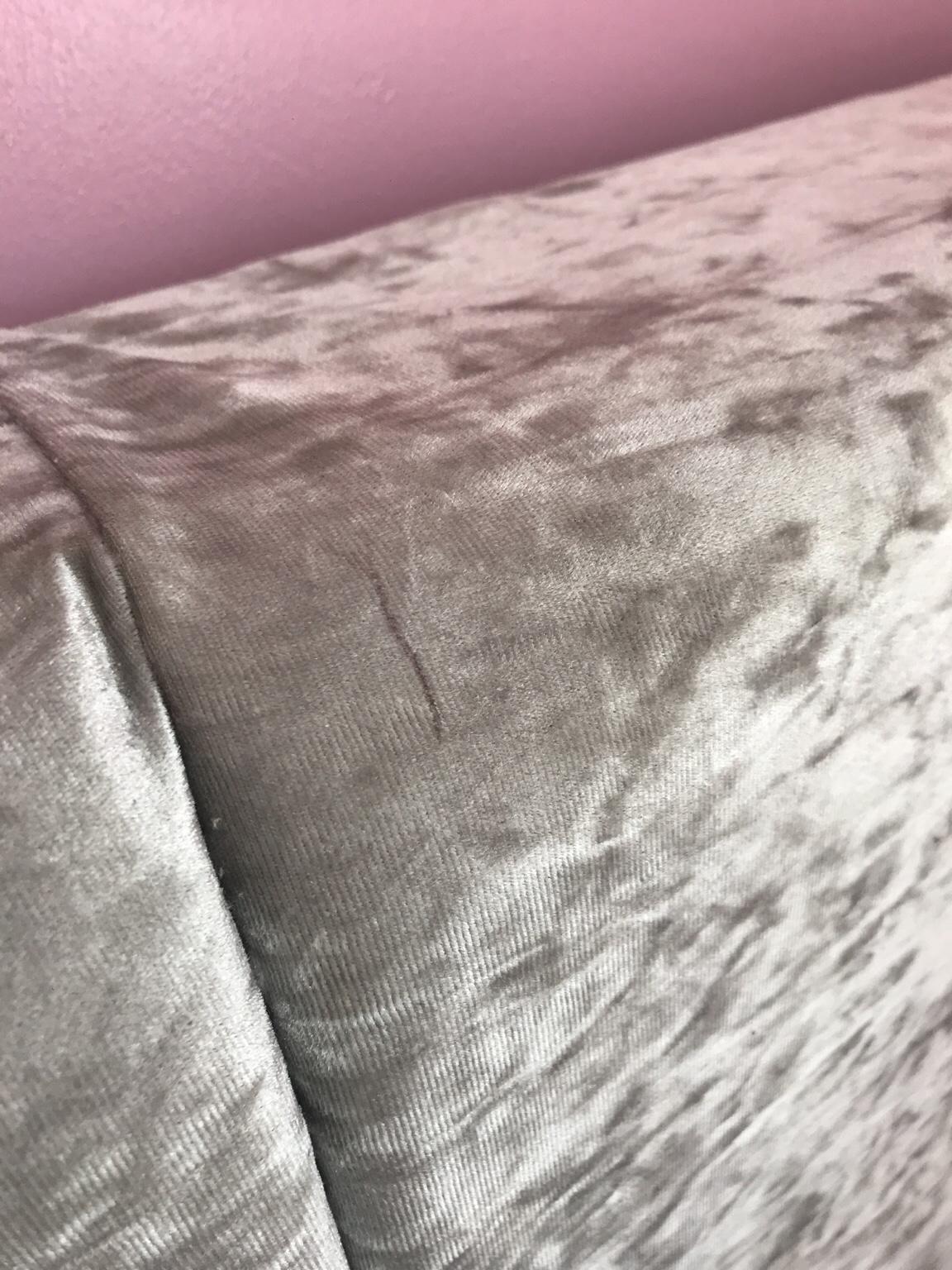 Crushed velvet double bed in B8 Birmingham für 45,00 £ zum Verkauf