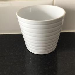 Small white pot