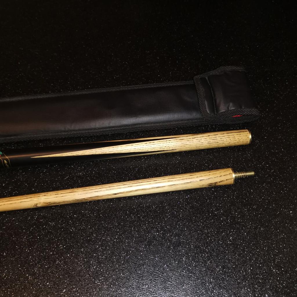 Riley 2 piece ash snooker cue and case in CF Cardiff für 16,00 £ zum ...