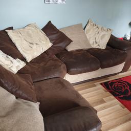 sofa in good con and clean will take £50 one thanks pic up balby