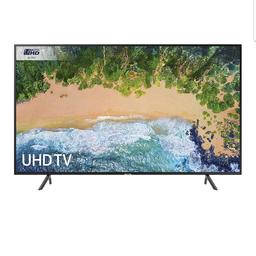 Samsung UE55NU7100 55-Inch 4K Ultra HD Certified HDR Smart TV - Charcoal Black (2018 Model) [Energy Class A]
Half price. Barley used.