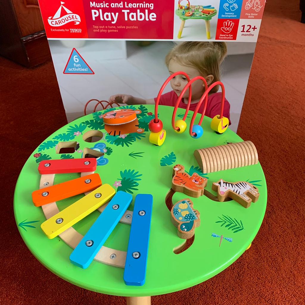 Carousel activity table online