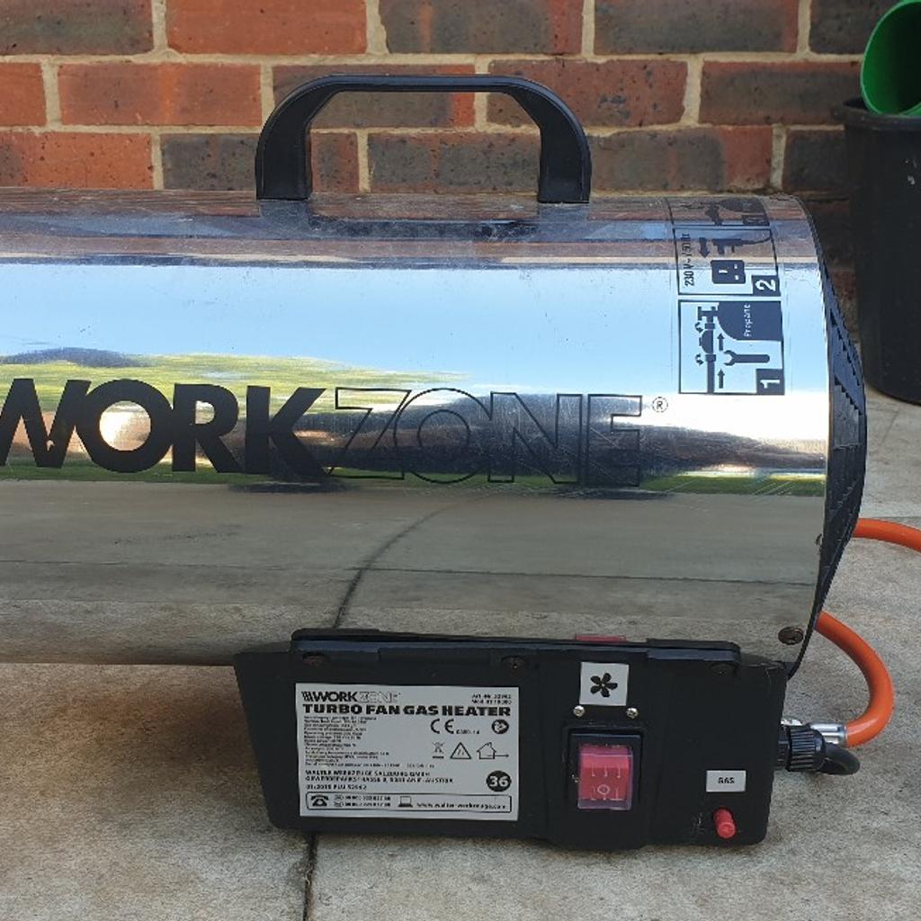 Workzone turbo fan gas heater in CR0 London for £20.00 for sale | Shpock