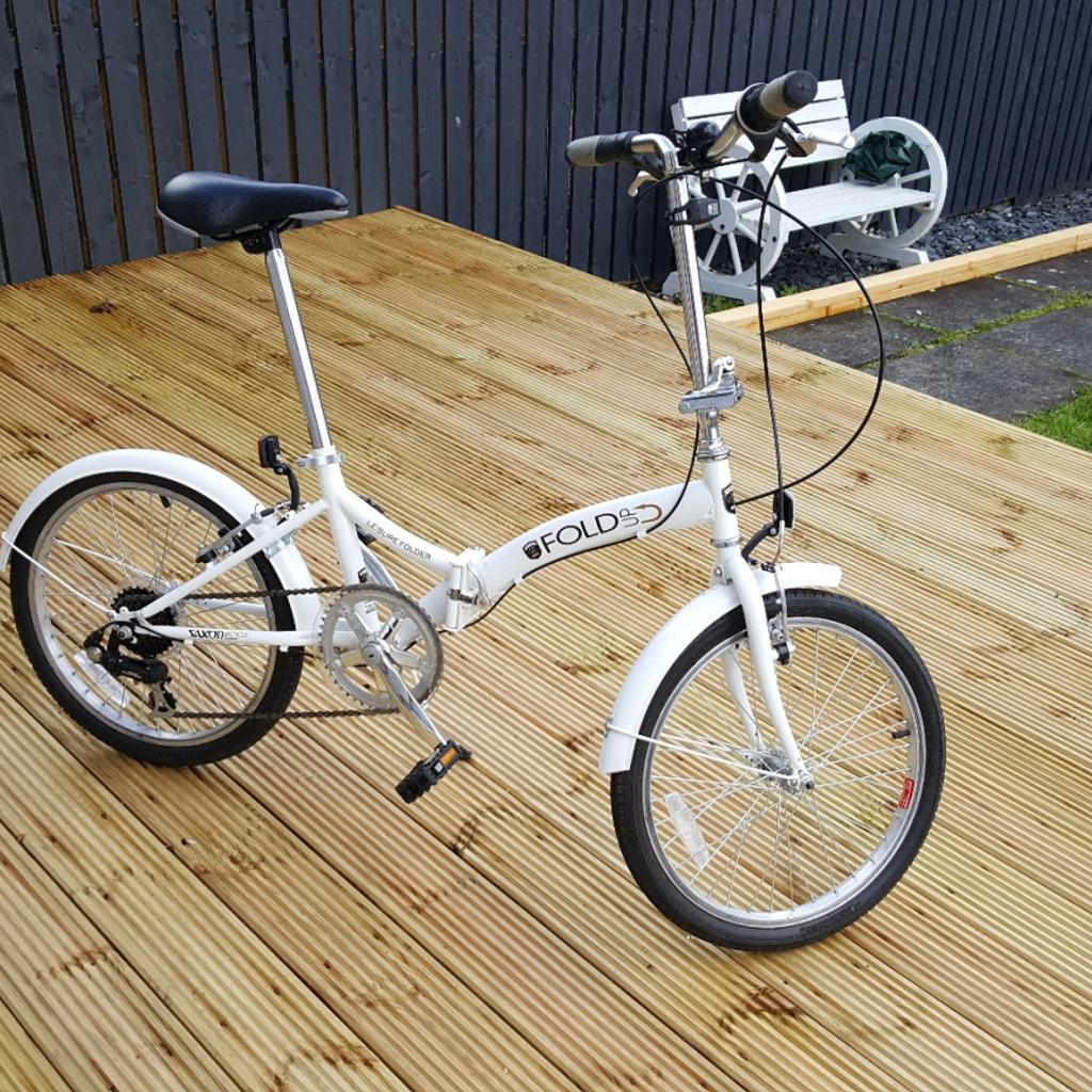 Saxon fold up discount bike