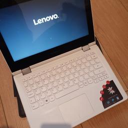 Almost brand new with boxes and everything. Only used it for 1 month and I received a free laptop from uni so I don't need this one anymore. Amazing laptop that folds all way back as a tablet. Bought for £300.