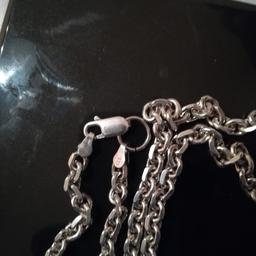 Original 925 silver necklace, 24"
