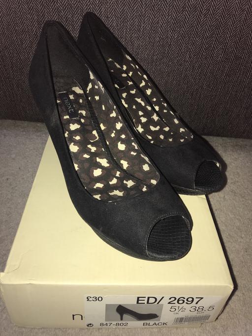 Buy & Sell Bexley Sidcup - Bexley - Photos for Next Ladies Suede Shoes Black Size 5.5