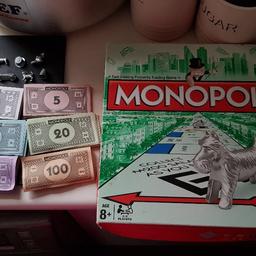 monopoly game in a used condition