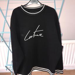 Womens couture club sweater size small hardly been worn
Would fit size 4-8
Bought for £40