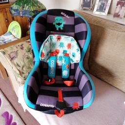 GROUP 1 CAR SEAT GC, 9/18KG
COVER NEEDS A WASH, EASILY DONE BUT MY MACHINE OUT OF ACTION.
FREE