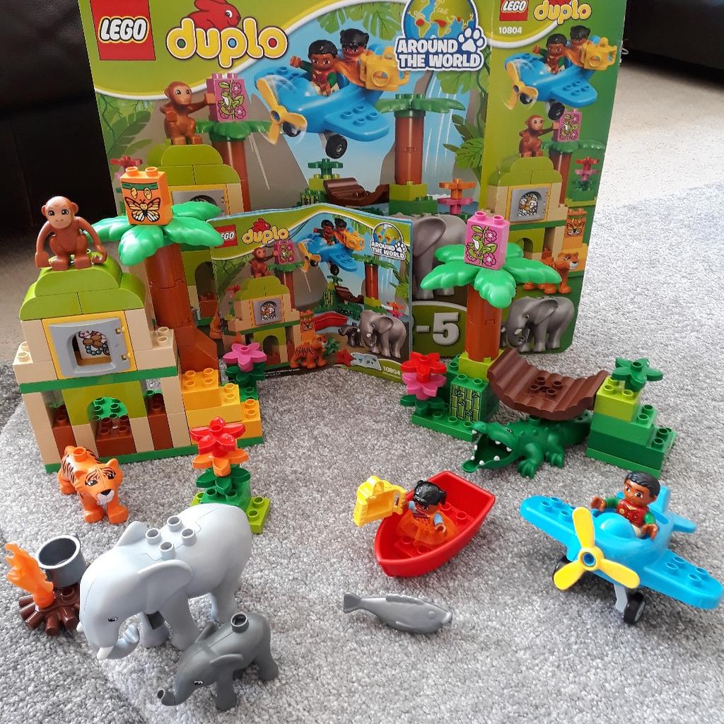 Lego duplo around discount the world 10804