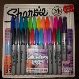 Sharpie pens new unopened 24 pens in total