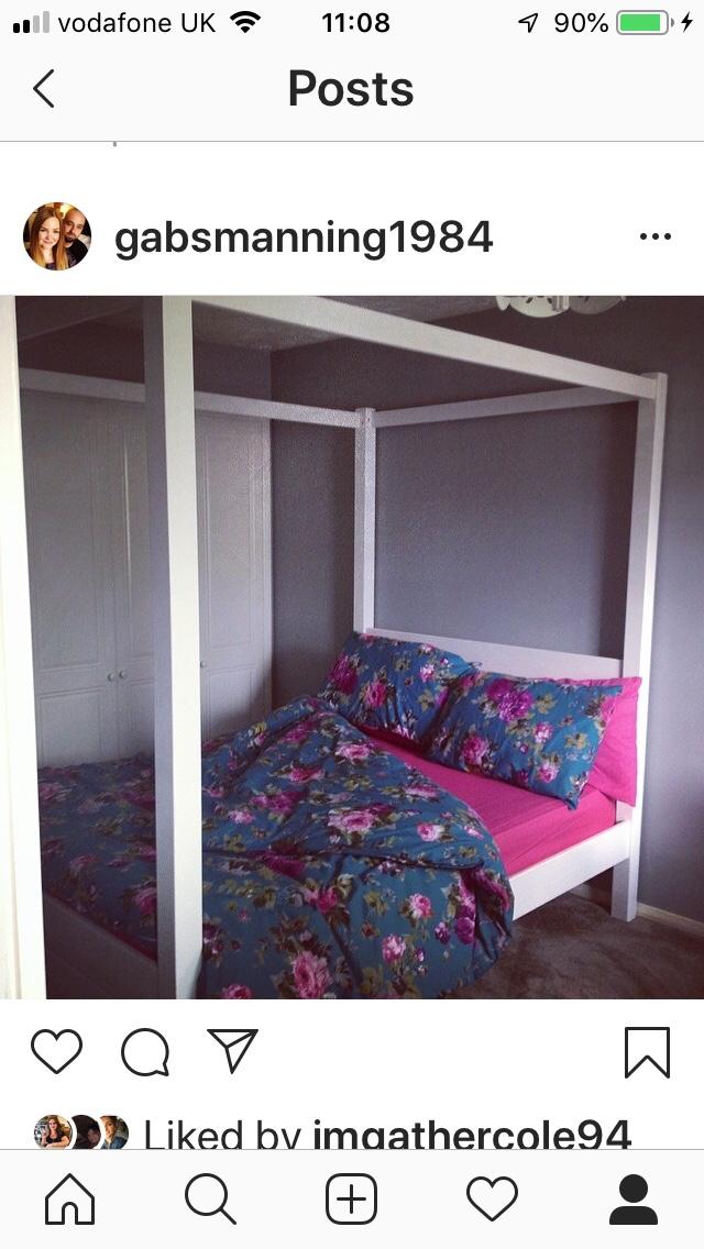 Bespoke Modern 4 Four Poster Bed DOUBLE In King S Lynn And West Norfolk   5d6fc312db5d4e426042007b