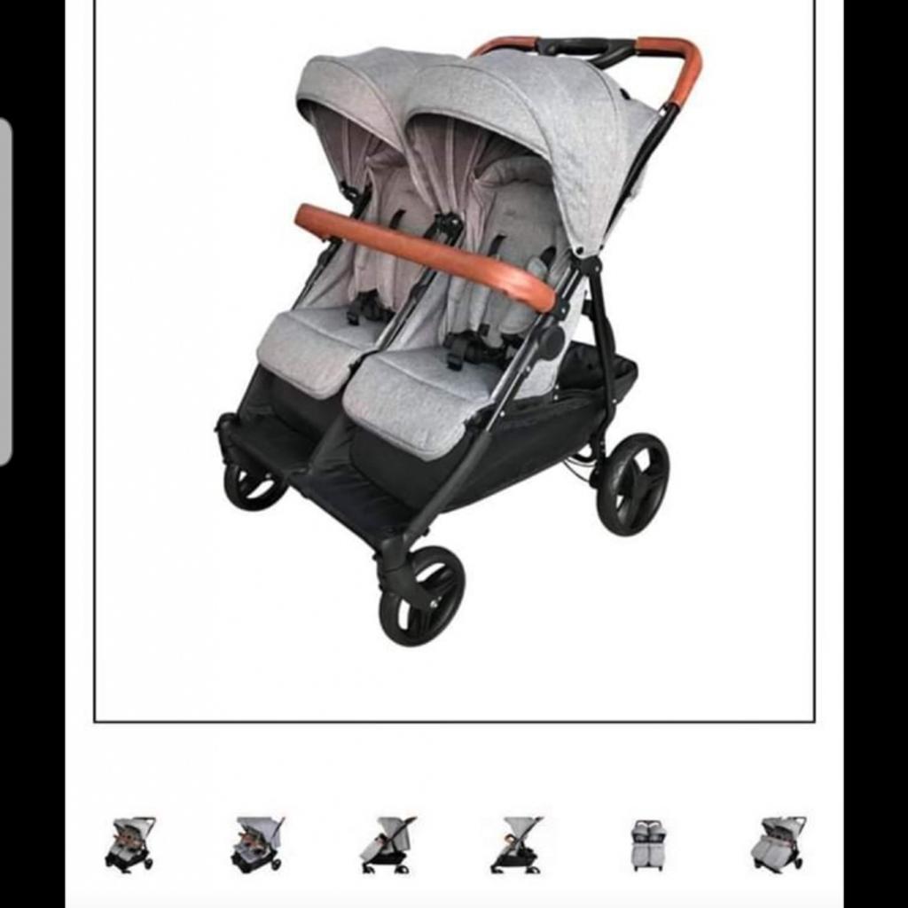 Hamilton turnberry hotsell double pram