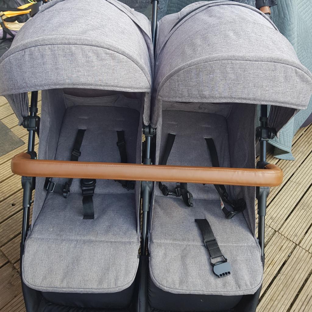 Hamilton turnberry hot sale double pram