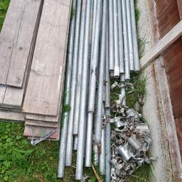 VERY HEAVY WITH SCAFFOLD BOARDS BRACKETS AND FEET NEED GONE ASAP REASONABLE OFFERS PLEASE PICK UP ONLY
CASH ON COLLECTION