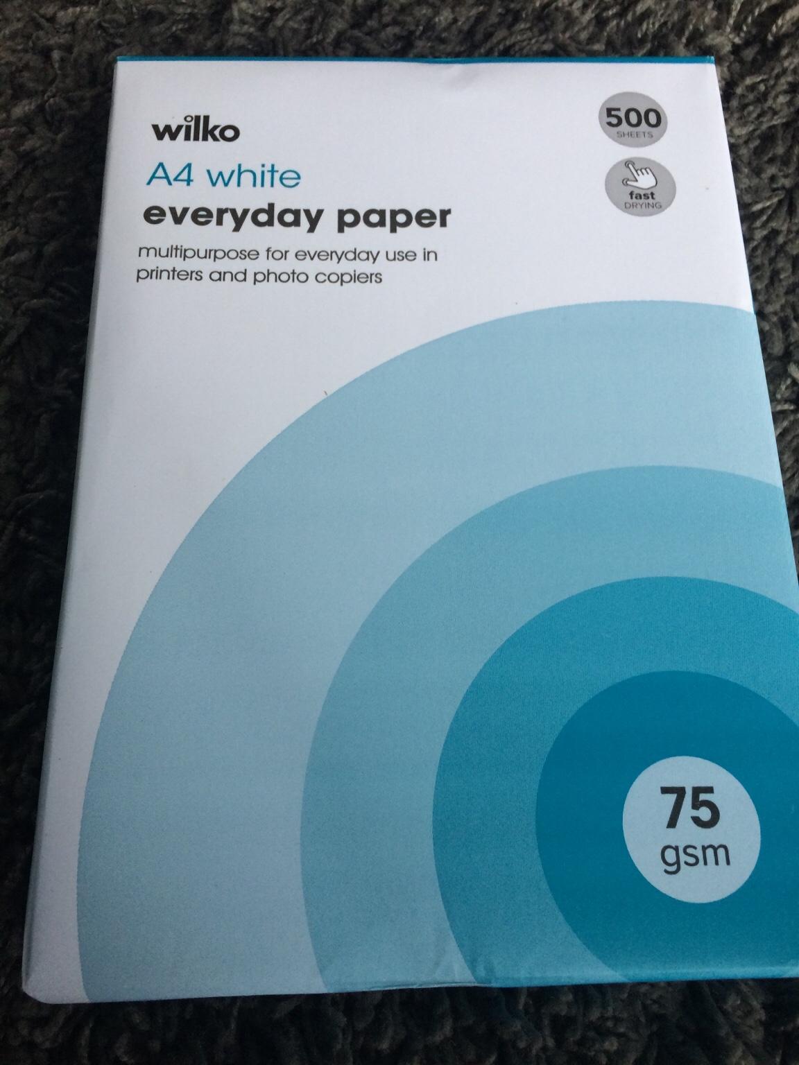 Wilkinson A4 White Every Day Paper in WV14 Dudley for £7.00 for sale