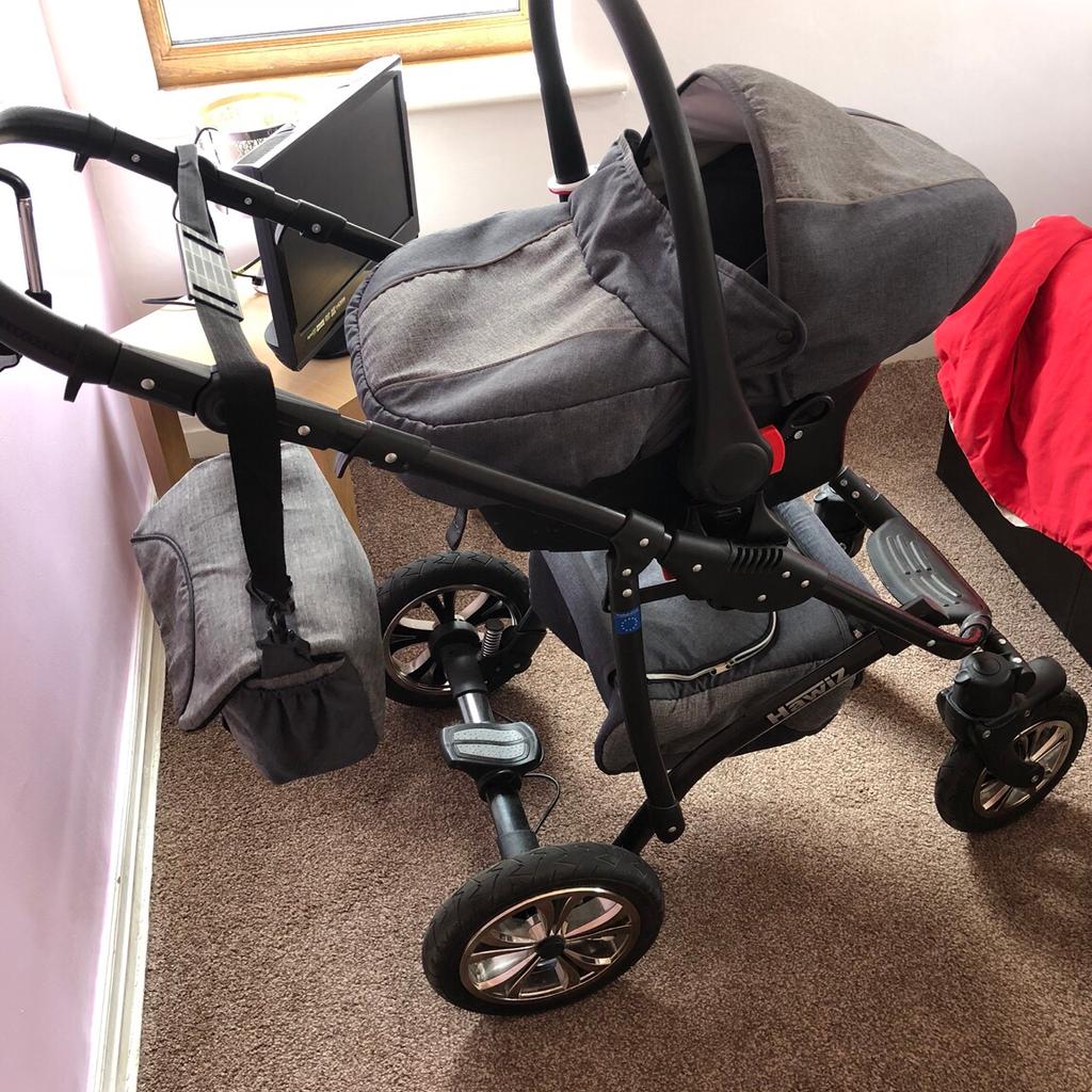 Nemo pram clearance grey