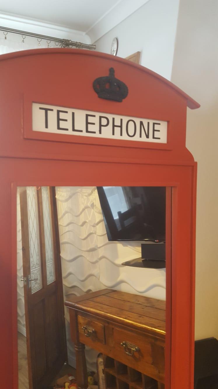 full size telephone box novelty mirror in PR2 Preston for £55.00 for