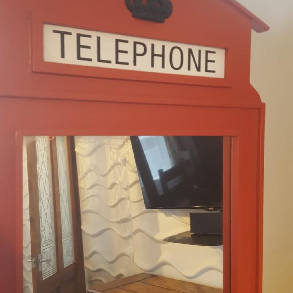 full size telephone box novelty mirror in PR2 Preston for £55.00 for