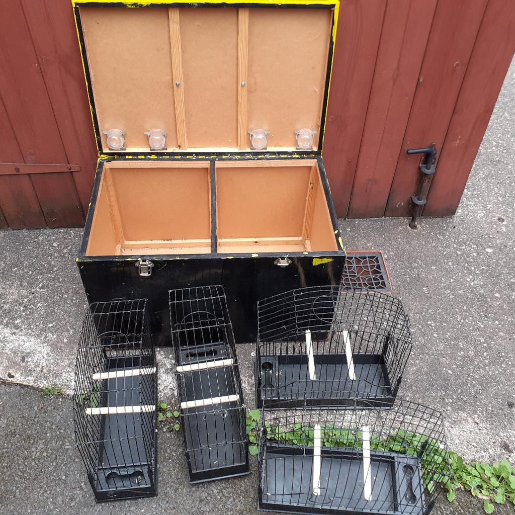 FIFE & BORDER CANARY SHOW CAGES & BOX in DY9 Dudley for £45.00 for sale