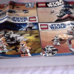  Droid Battle Pack, Used, No Boxes, Stickers On, All Minifigures. COLLECTION ONLY