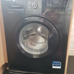 Black Beko washing machine 7kg A+ 

Still in good working order selling due to change of circumstances and moving 

Still has a bit of the cling film package on top n bottom which kept surface protected a little 

Collection Ardsley S71 
From a smoke free house 

Am/daytime collection preferably but can make some evening arrangements
