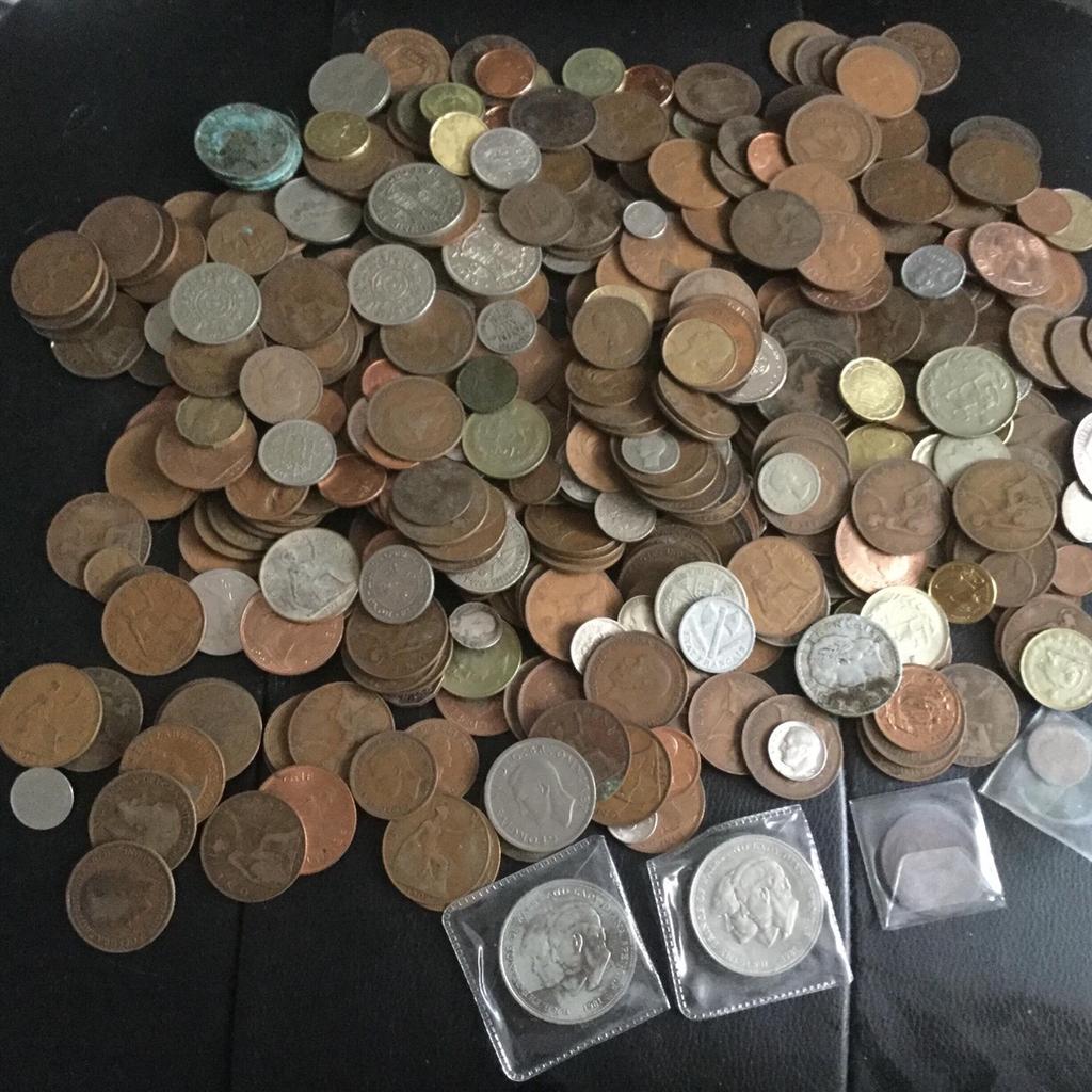 Bag of old coins in Portsmouth for £25.00 for sale | Shpock