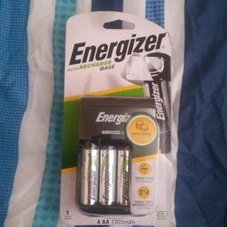 These are priced to sell No Offers. Feel free to price these up. You are buying 16 batteries in total + a Energizer charger all unopened. What you get is a Energizer battery charger which includes 4 AA 1300mah batteries. Also 3 new sealed packs (12 batteries in total) AAA 700mah batteries for a bathing price of £15 no offers