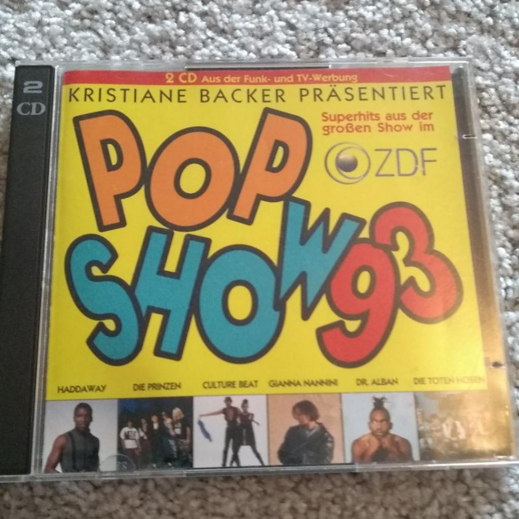 Pop Show 93 - 2 CD'S mit 17 bzw 15 Hits