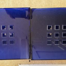 4 blue plastic ikea boxes one has small crack but can't be seen. pick up Newbridge no offers thanks