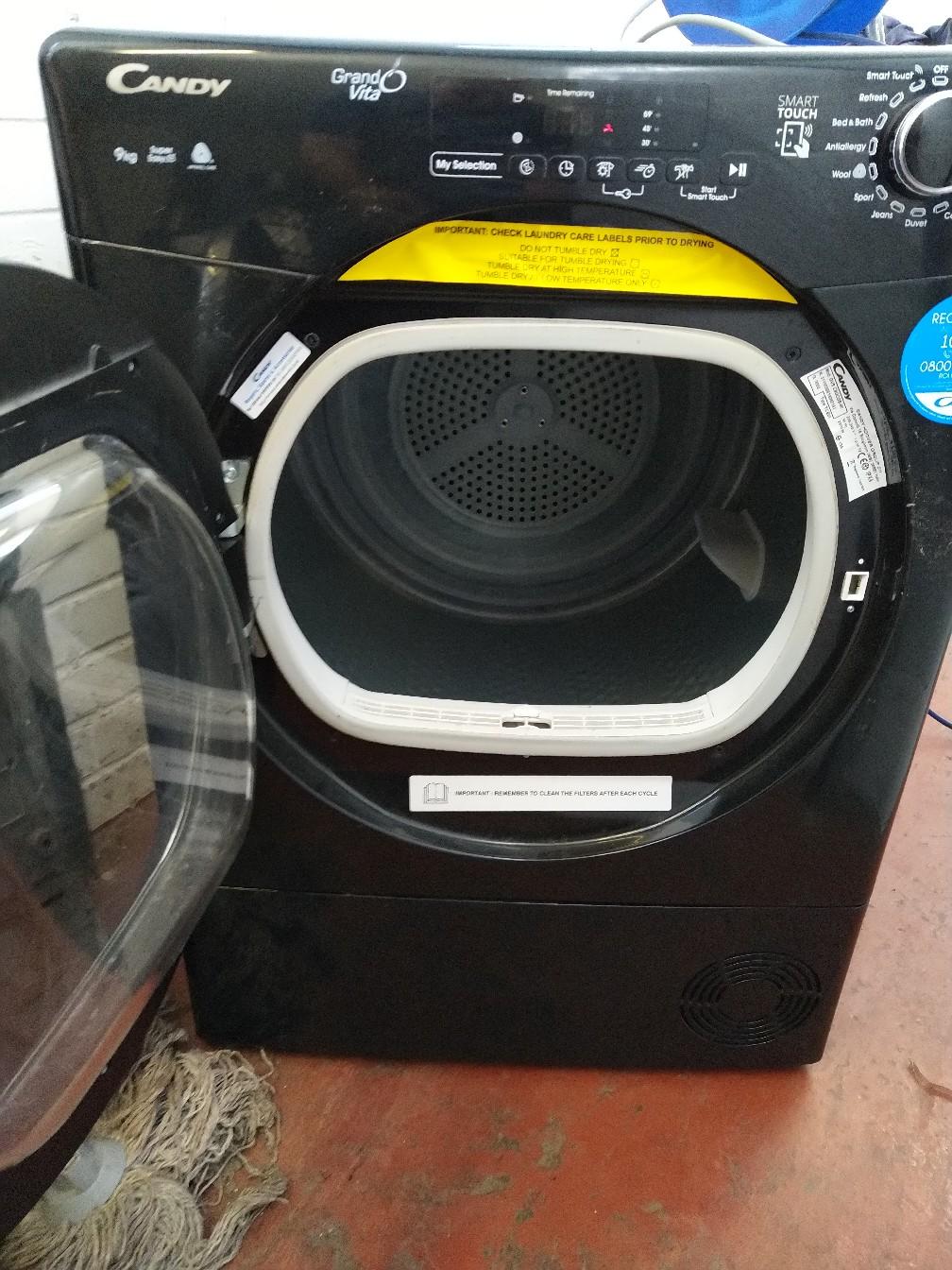 9KG CANDY SENSOR SMART TOUCH CONDENSER DRYER in B65 Sandwell for £109.