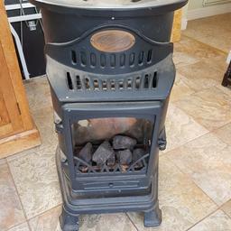 Provence cast iron calor gas fire needs new glass as was broken in move