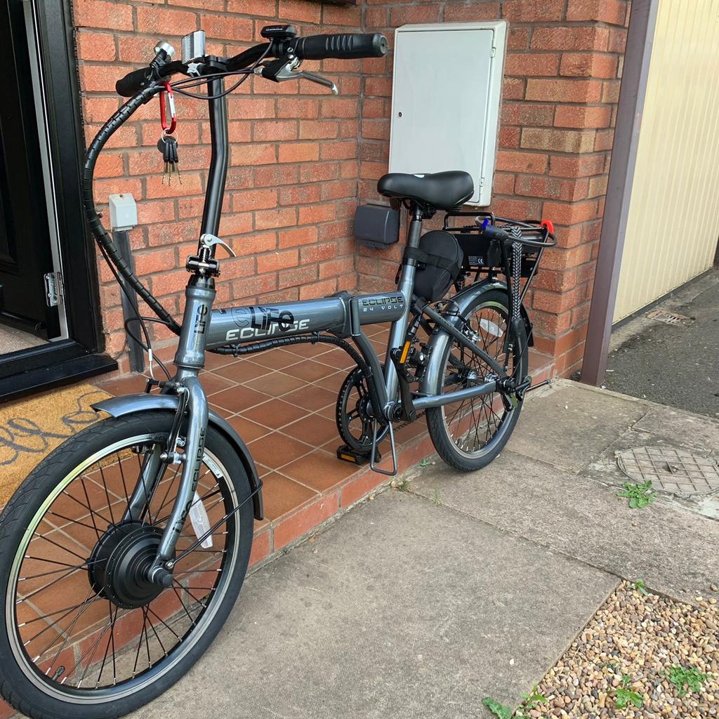 Elife eclipse electric store folding bike