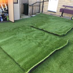 2 off cuts of premium artificial grass. Left over from my install. 45mm pile 
1.75m x 1.85m
2.6m x 1.8m 
Collection only