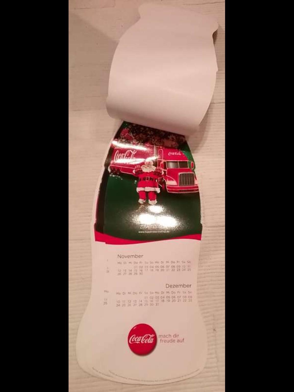 Coca Cola Kalender Fan Sammler Artikel NEU in 49134 Wallenhorst für € 5,00 zum Verkauf  Shpock AT