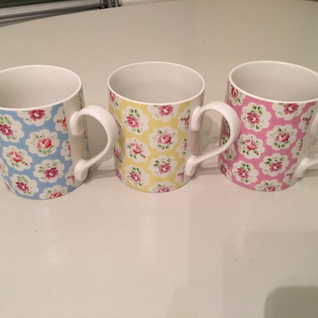 Cath Kidston Mugs x3 Fine China in GU14 Rushmoor für £ 5,00 zum
