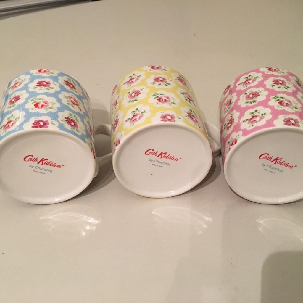 Cath Kidston Mugs x3 Fine China in GU14 Rushmoor für £ 5,00 zum